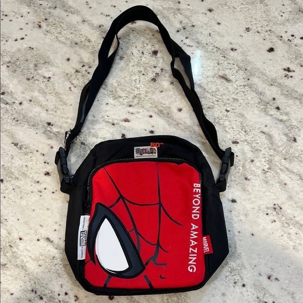 Disney Parks Marvel Spider-Man Crossbody Bag- Designed by Ashley Eckstein